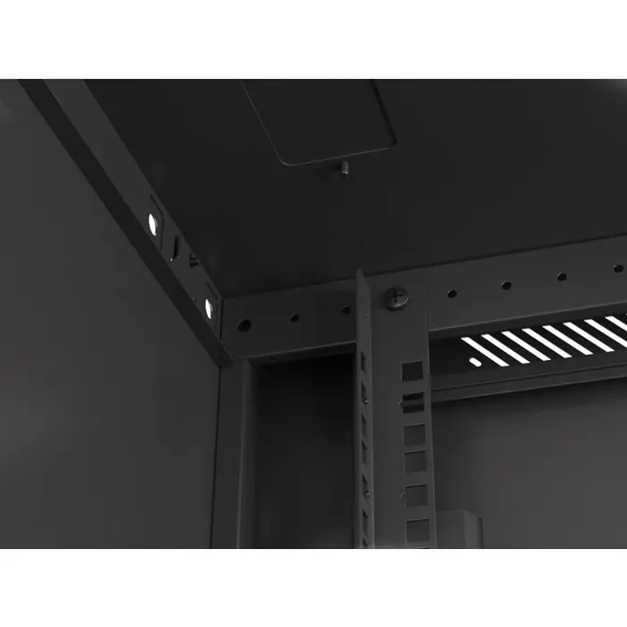 Lanberg WF01-6612-00B rack cabinet 12U Wall mounted rack Black