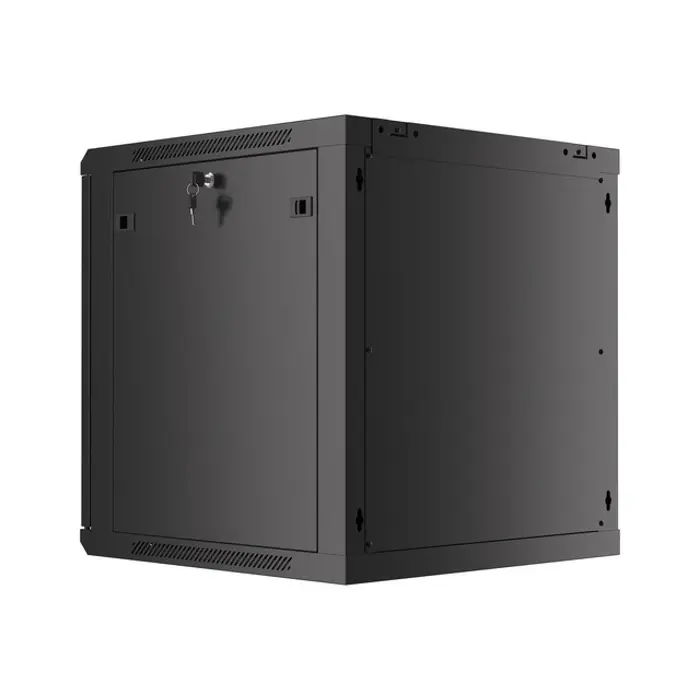 Lanberg WF01-6612-00B rack cabinet 12U Wall mounted rack Black