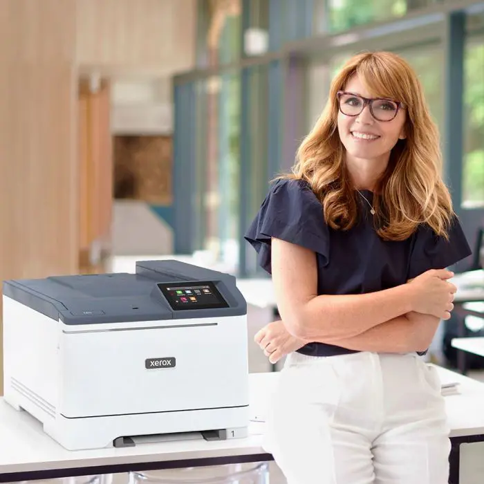 Laser color printer C410DN, 40 pages/min