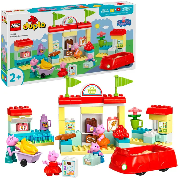 LEGO 10434 Duplo Peppa's Supermarket, construction toy