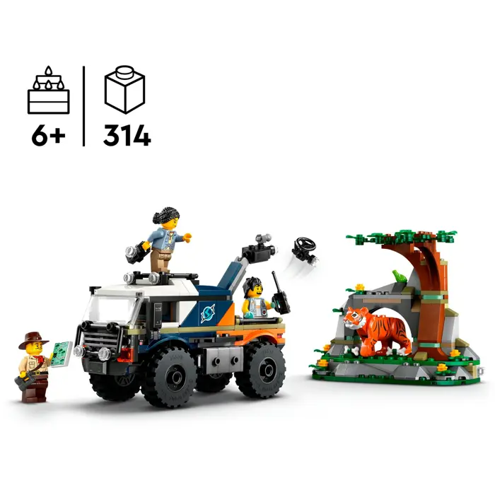 LEGO 60426 City Jungle Explorer Truck, construction toy