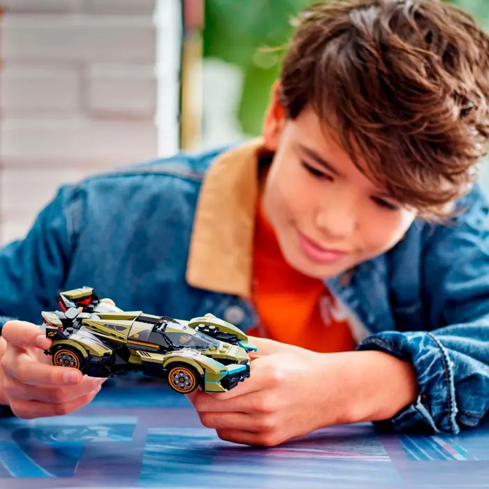 LEGO 76923 Speed Champions Lamborghini Lambo V12 Vision GT Super Sports Car, Construction Toy