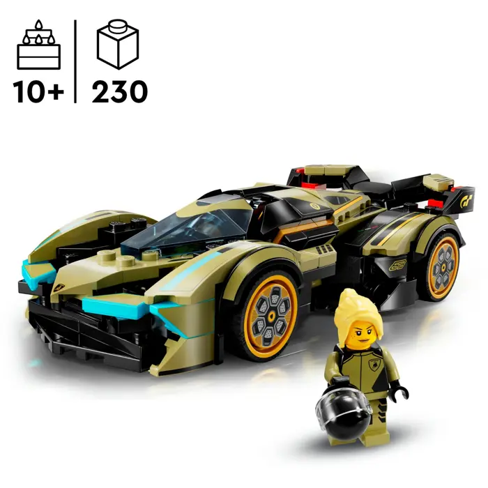 LEGO 76923 Speed Champions Lamborghini Lambo V12 Vision GT Super Sports Car, Construction Toy
