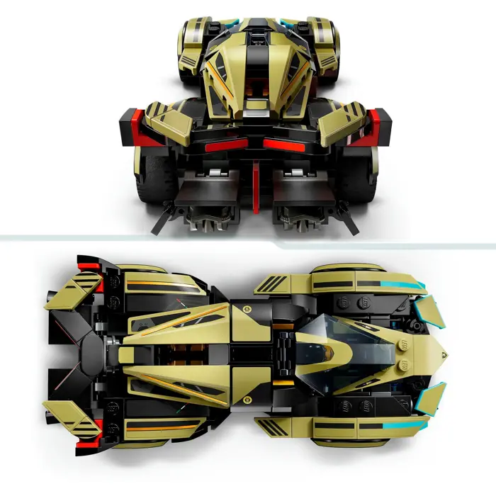LEGO 76923 Speed Champions Lamborghini Lambo V12 Vision GT Super Sports Car, Construction Toy