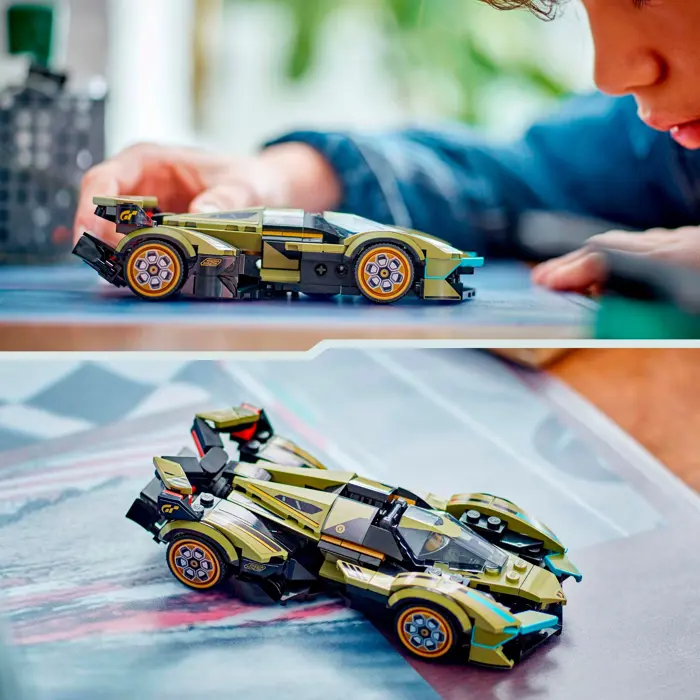 LEGO 76923 Speed Champions Lamborghini Lambo V12 Vision GT Super Sports Car, Construction Toy