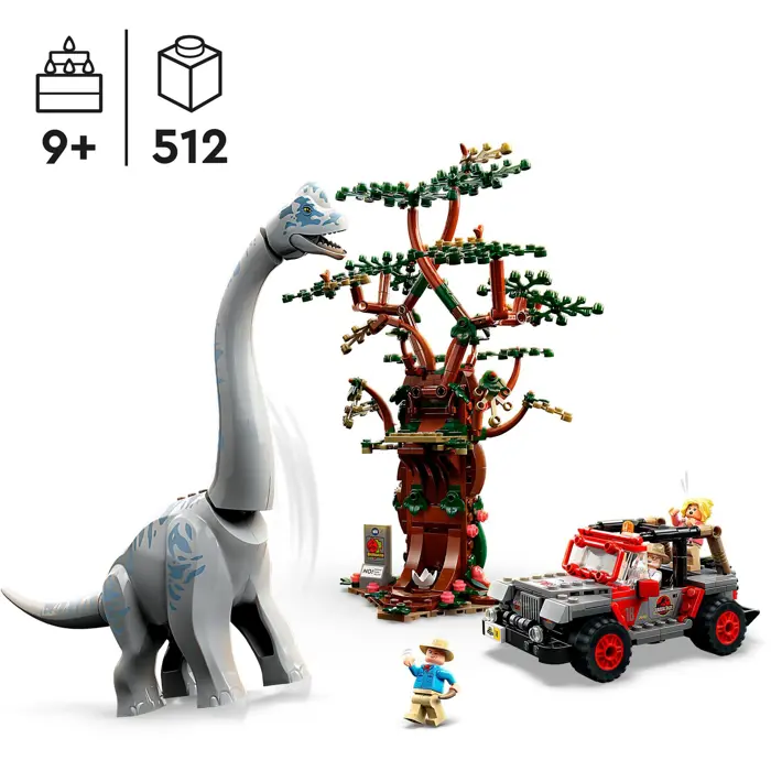 LEGO 76960 Jurassic World Brachiosaurus Discovery Construction Toy