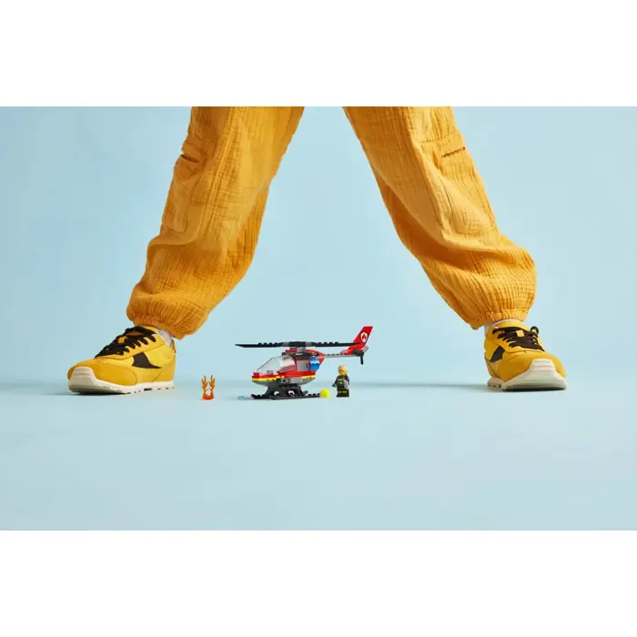 LEGO CITY 60411 FIRE RESCUE HELICOPTER