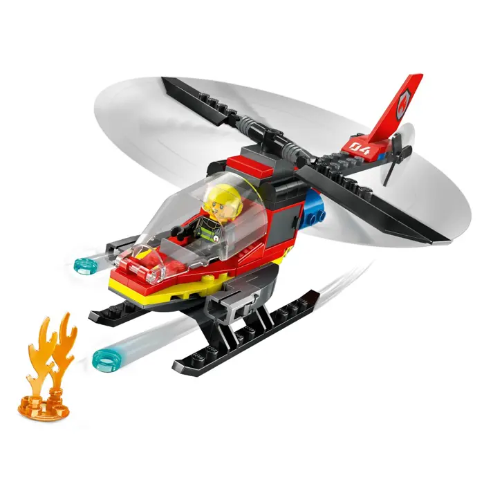 LEGO CITY 60411 FIRE RESCUE HELICOPTER