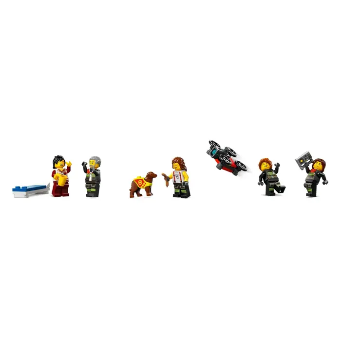 LEGO CITY 60414 FIRE STATION WITH FIRE TRUCK