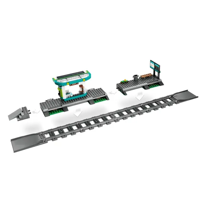 LEGO City 60423 Tramwaj miejski ze stacją