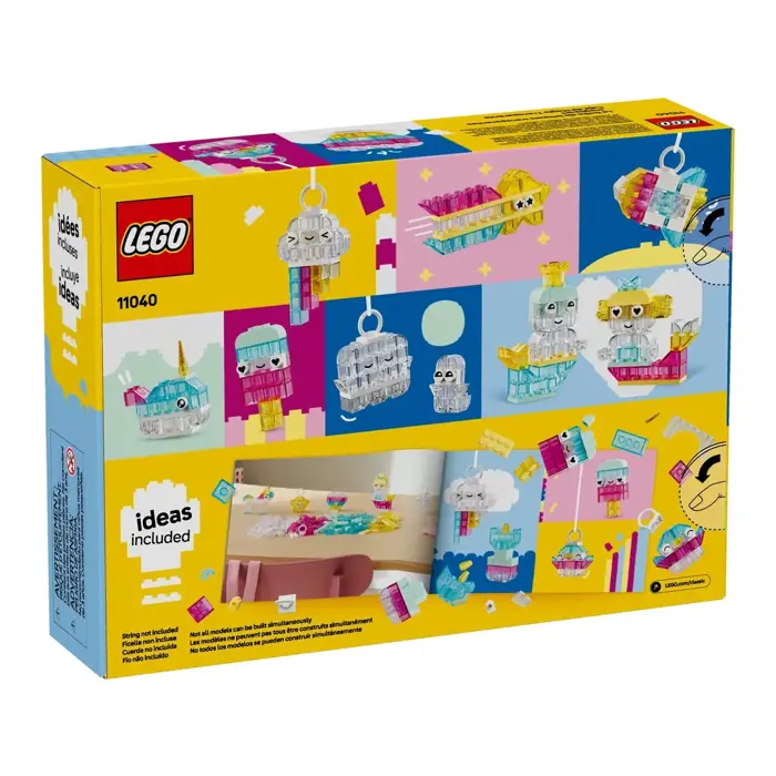 LEGO CLASSIC 11040 Magical Transpanent Box