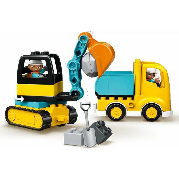 LEGO DUPLO excavators and trucks - 10931