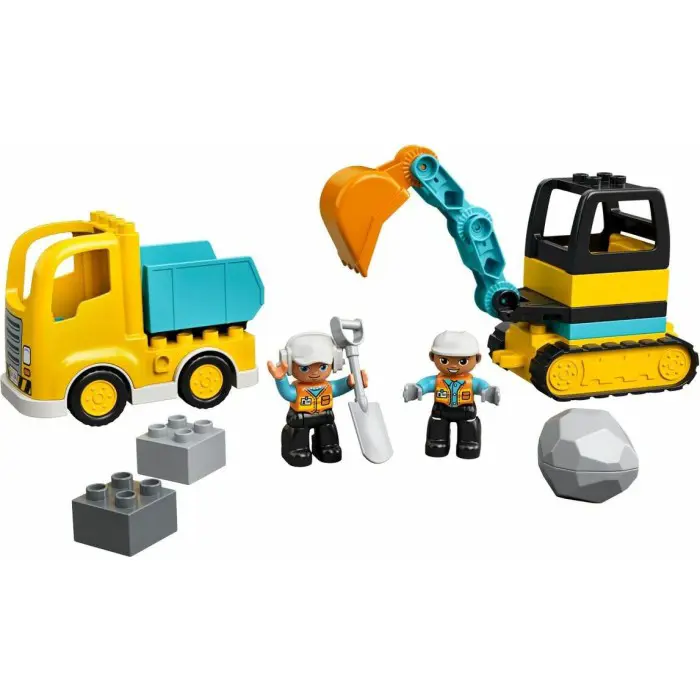 LEGO DUPLO excavators and trucks - 10931