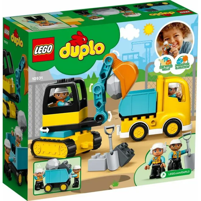 LEGO DUPLO excavators and trucks - 10931