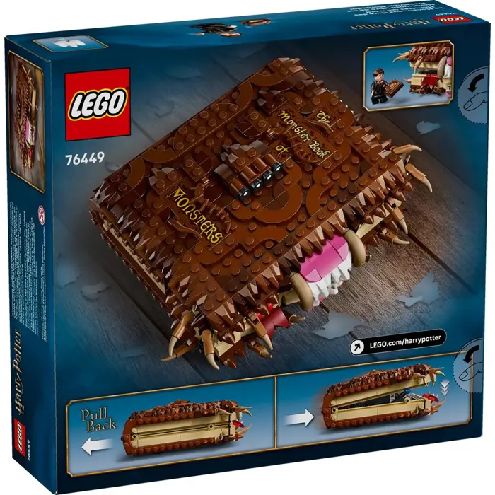 LEGO HARRY POTTER 76449 Chomping Monster Book of Monsters