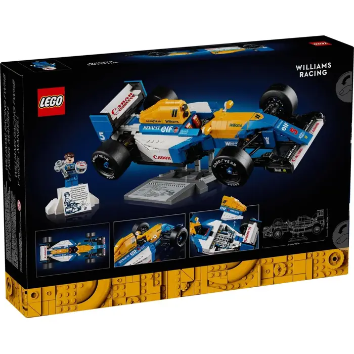 LEGO ICONS 10353 Williams Racing FW14B i Nigel Mansell