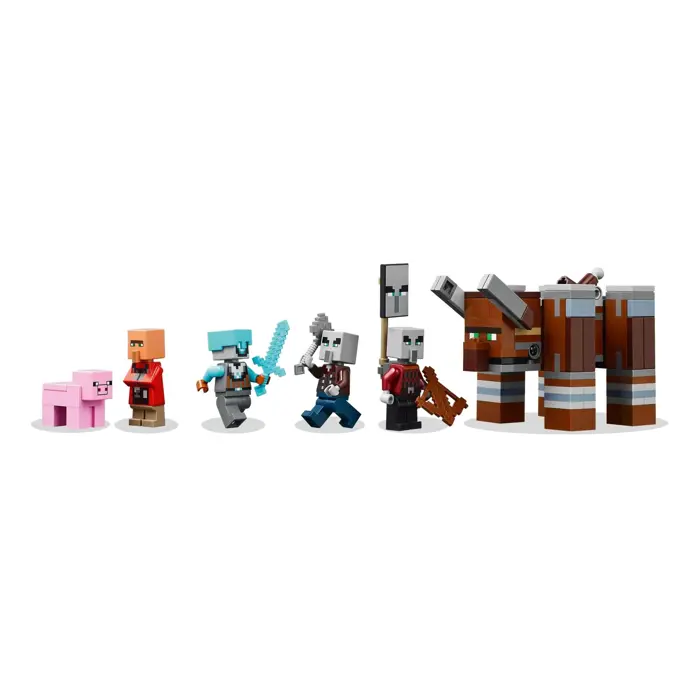 LEGO MINECRAFT 21278 The Pillager Outpost and Ravager