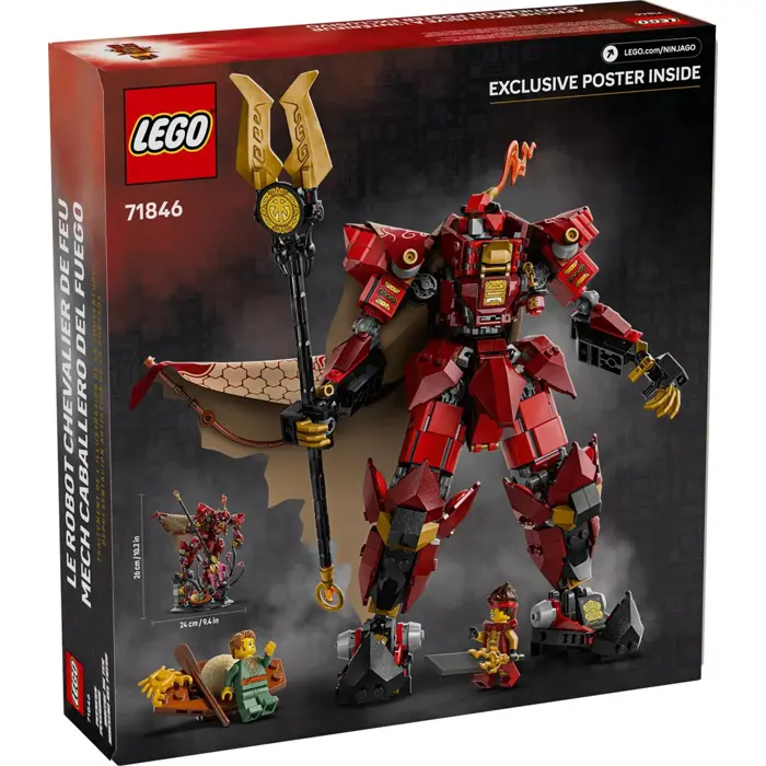 LEGO NINJAGO 71846 The Fire Knight Mech