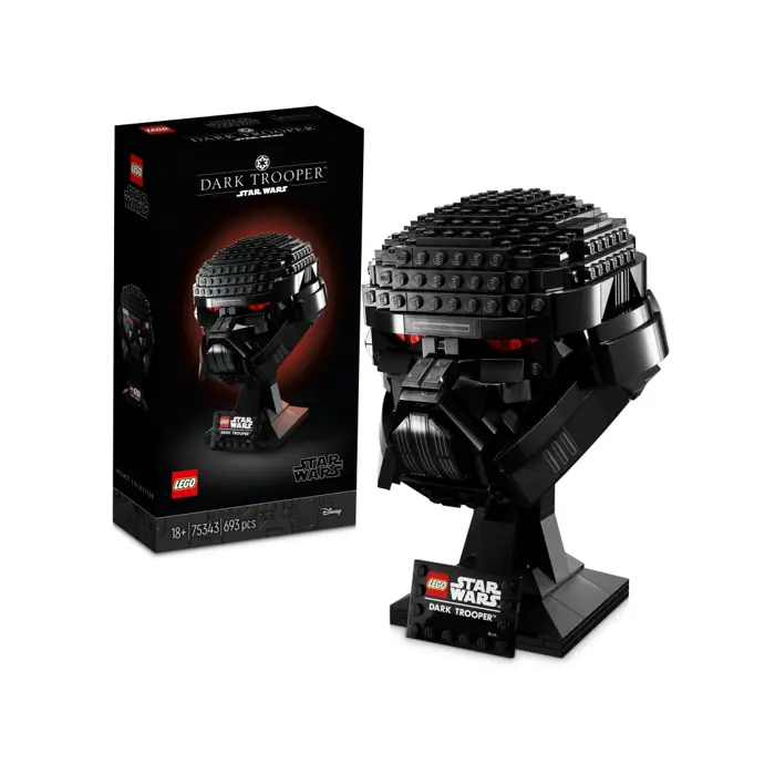 LEGO STAR WARS 75343 DARK TROOPER - HELMET COLLECTION