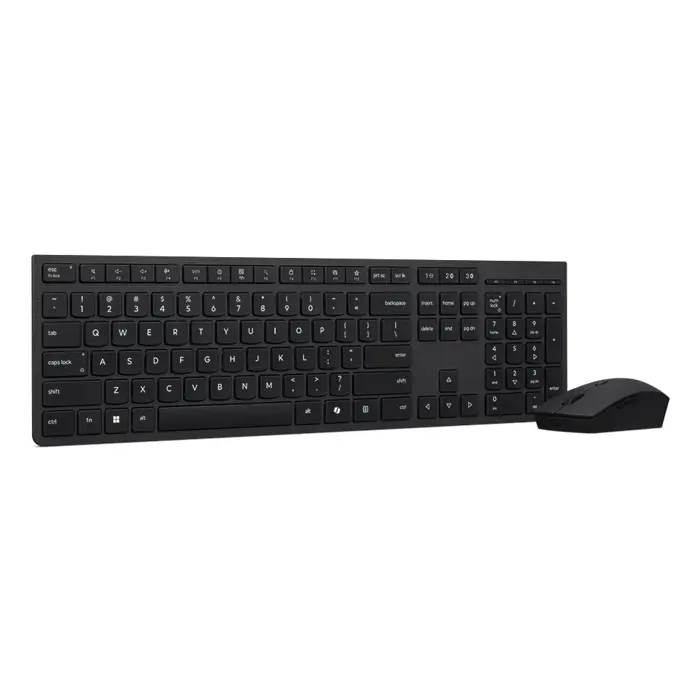 Lenovo 4X31R64328 keyboard Mouse included Office RF Wireless + Bluetooth German Black