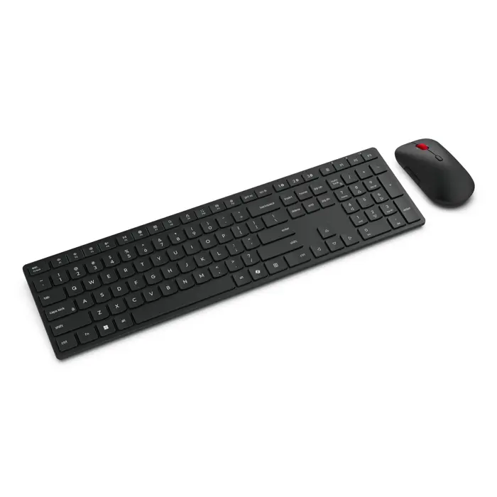 Lenovo 4X31S04814 keyboard Mouse included Office RF Wireless + Bluetooth German Black