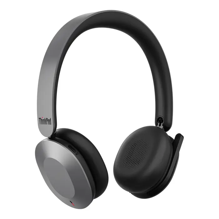 Lenovo 4XD1V23301 headphones/headset Wired & Wireless Head-band Office/Call center USB Type-C Bluetooth Grey