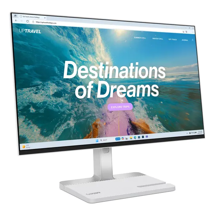 Lenovo L24D-4C computer monitor 60.5 cm (23.8") 1920 x 1080 pixels Full HD LCD Grey