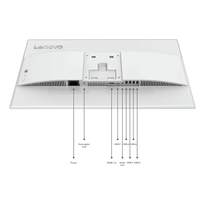 Lenovo L24D-4C computer monitor 60.5 cm (23.8") 1920 x 1080 pixels Full HD LCD Grey