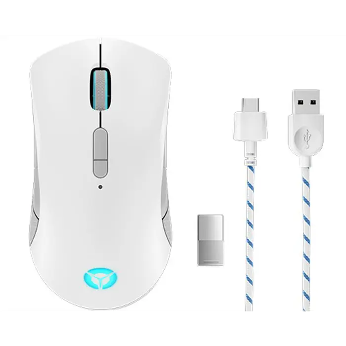 Lenovo Legion M600 Wireless Gaming mouse Ambidextrous RF Wireless + Bluetooth + USB Type-A Optical 16000 DPI