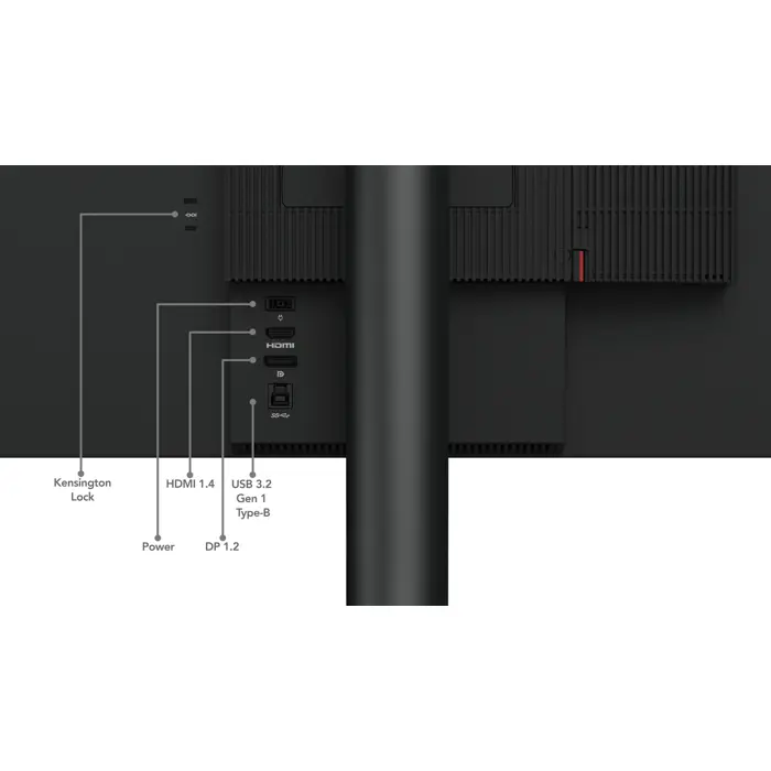 Lenovo ThinkCentre Tiny-In-One 24 LED display 60.5 cm (23.8") 1920 x 1080 pixels Full HD Touchscreen Black