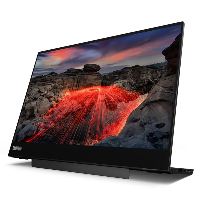Lenovo ThinkVision M14t computer monitor 35.6 cm (14") 2240 x 1400 pixels 2.2K LED Touchscreen Black