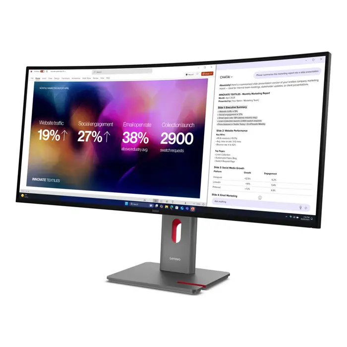 Lenovo ThinkVision P40WD-40 Monitor