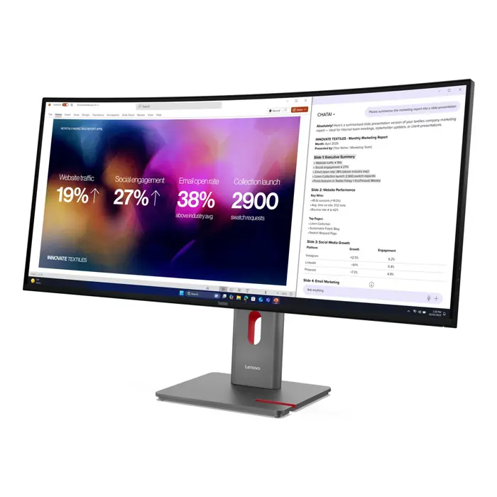 Lenovo ThinkVision P40WD-40 Monitor