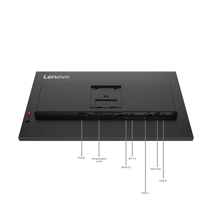 Lenovo ThinkVision T27UD-40 LED display 68.6 cm (27") 3840 x 2160 pixels 4K Ultra HD LCD Black