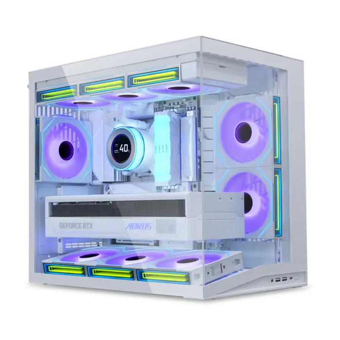 Lian Li 011 Dynamic Mini O11 DYNAMIC MINI V2 Mini Tower White