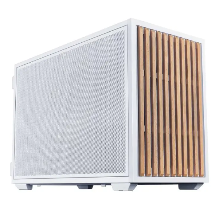 Lian Li B4-mATX Wood Mini Tower White, Wood