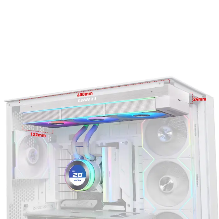 Lian Li Hydroshift II LCD 360CL ARGB AiO White