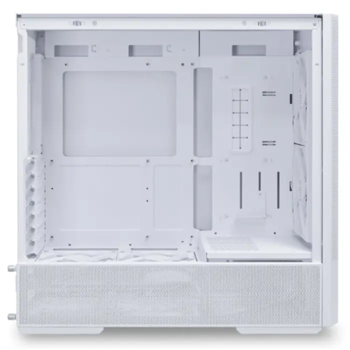 Lian Li LANCOOL 207 PC Case, Midi-Tower, ATX, Tempered Glass - white