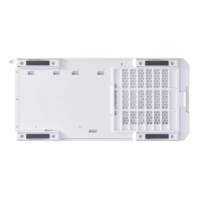 Lian Li LANCOOL 207 PC Case, Midi-Tower, ATX, Tempered Glass - white