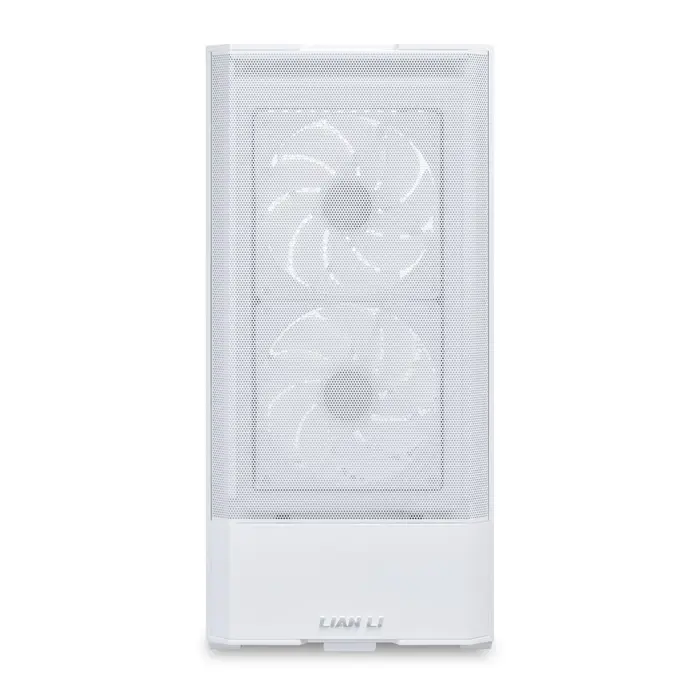 Lian Li LANCOOL 207 PC Case, Midi-Tower, ATX, Tempered Glass - white
