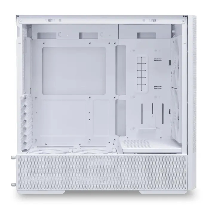 Lian Li LANCOOL 207 PC Case, Midi-Tower, ATX, Tempered Glass - white