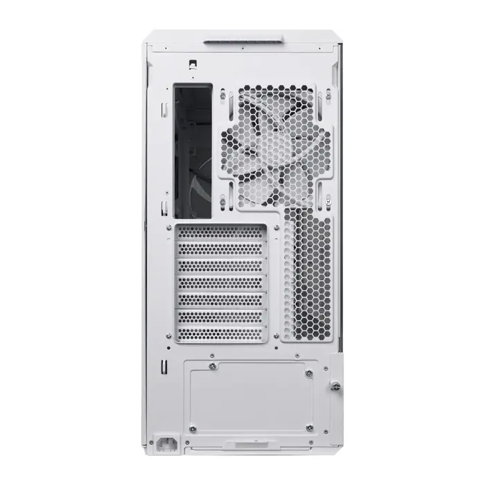 Lian Li Lancool LAN217W computer case Midi Tower White, Wood