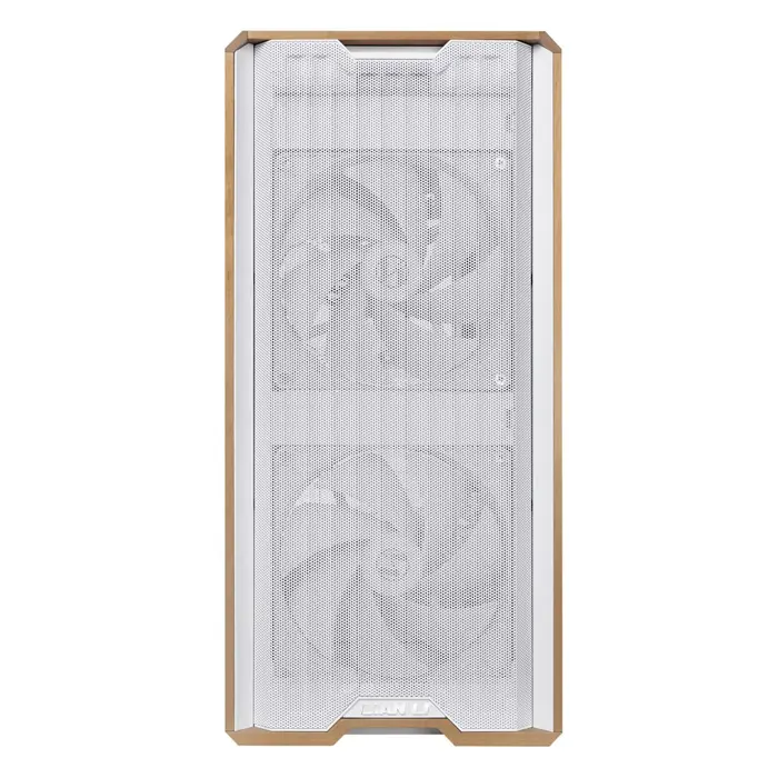 Lian Li Lancool LAN217W computer case Midi Tower White, Wood