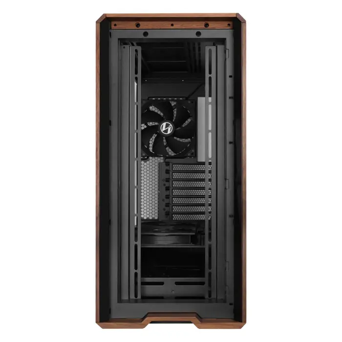 Lian Li Lancool LAN217X computer case Midi Tower Black, Wood