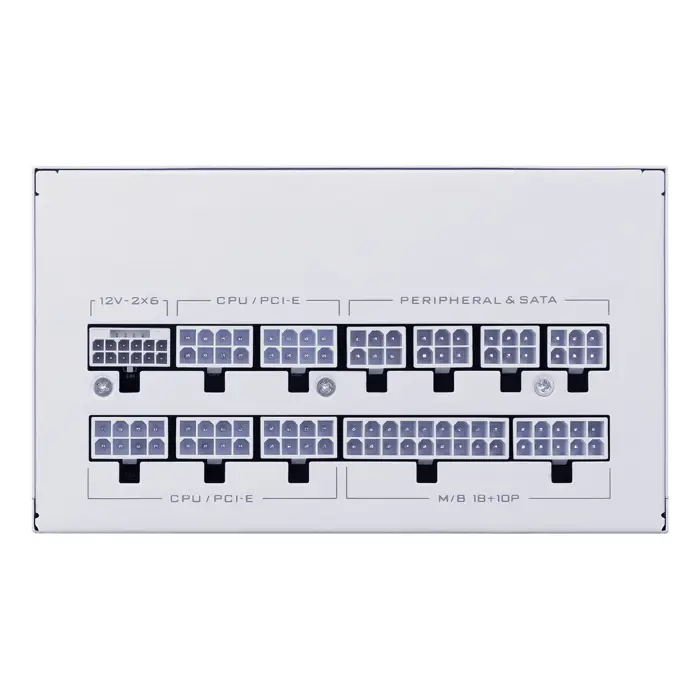 Lian Li SX1000P power supply unit 1000 W 20+4 pin ATX ATX White