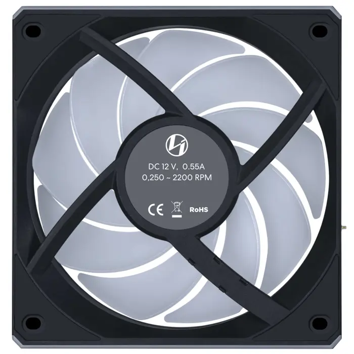 Lian Li UNI FAN CL Wireless Lüfter, 3er-Pack - 120mm, black-12CL1W3B