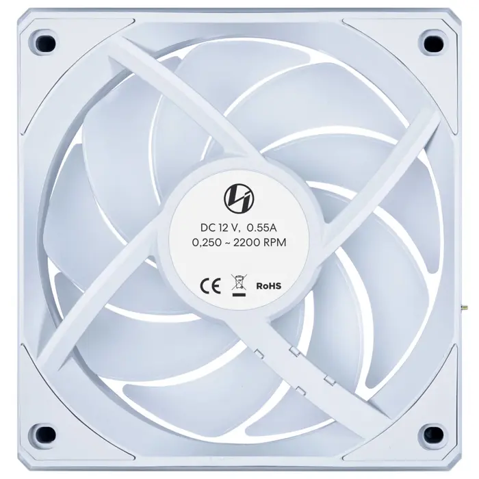 Lian Li UNI FAN CL Wireless Lüfter, 3er-Pack - 120mm, white-12CL1W3W