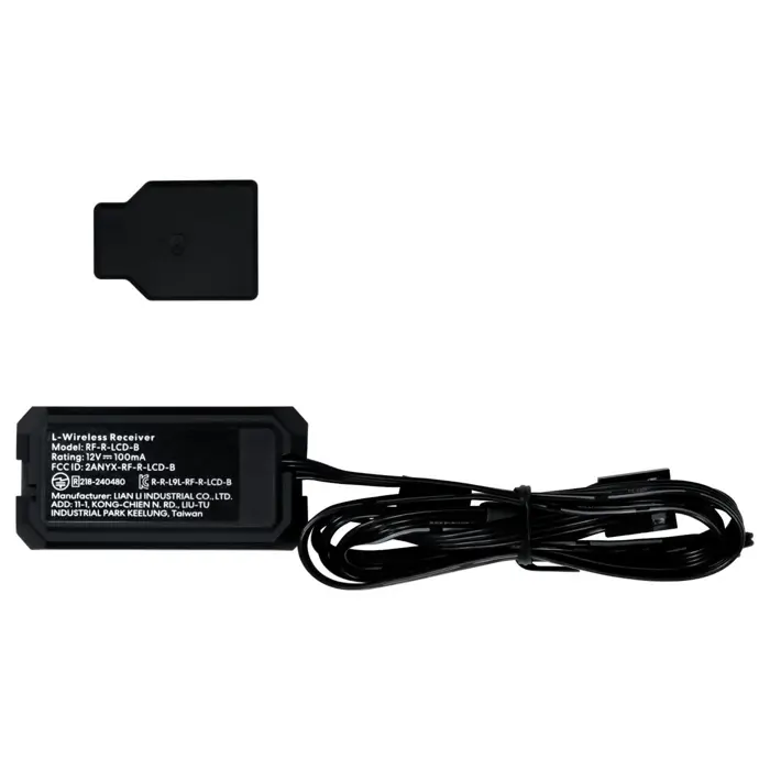 Lian Li UNI FAN SL-INF Wireless Lüfter, ARGB, PWM - 3er-Pack, mit Controller, 120mm, black-12SLIN1W3B