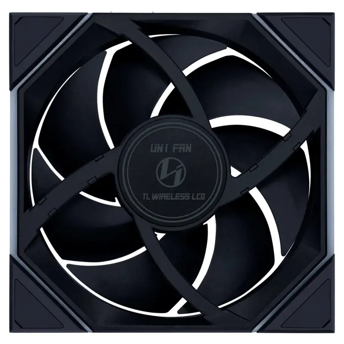 Lian Li UNI FAN TL LCD Wireless Lüfter, ARGB, PWM - Reverse Blade, 140mm, white-14RTLLCD1W1W