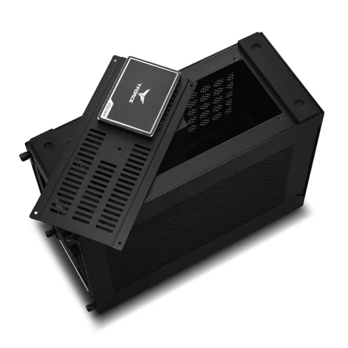 Lian Li x DAN Cases A4-H2O PC-Gehäuse, Mini-Gehäuse, Mini-ITX, PCIe 5.0 Riser - black